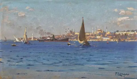 Off Seraglio Point 1905