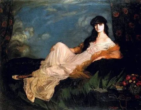 Retrato da Condessa Mathieu De Noailles 1913