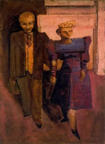 Sans titre (Homme et femme debout)