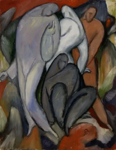 Fire pierrots 1912