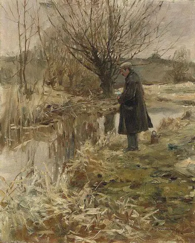 "Gäddfiske i januari"