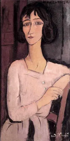 Сидящая Маргарита - 1916 г.