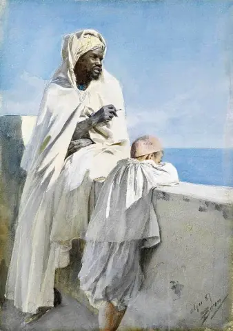 Pojke i Alger 1887