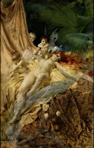 Kärleksnymfen - 1885