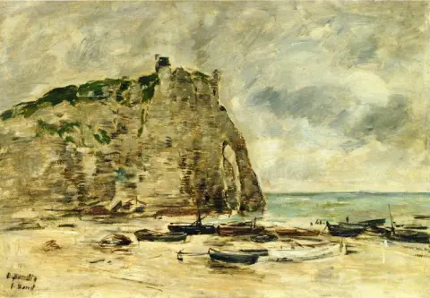 Étretat, The Cliff of Aval - 1892