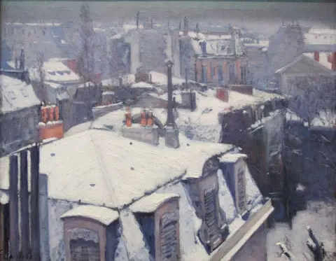 屋顶雪效果视图