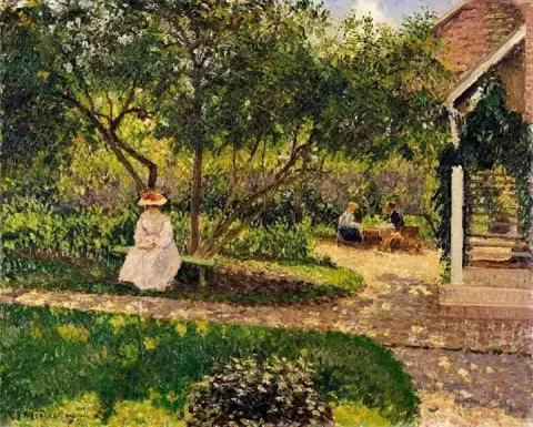 Canto do jardim em Eragny 1897