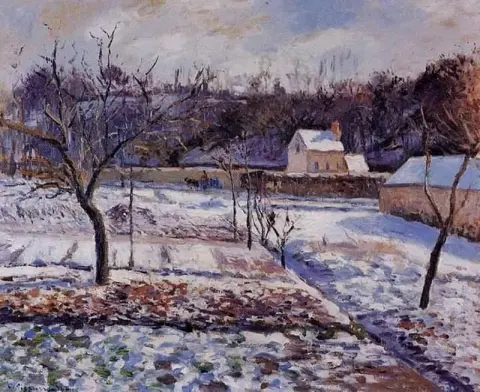 O Hermitage, Efeito Neve Pontoise, 1874