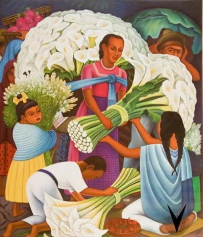 The Flower Vendor 1935