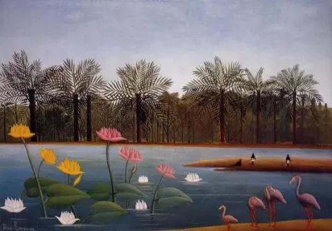 Vaaleanpunaiset flamingot