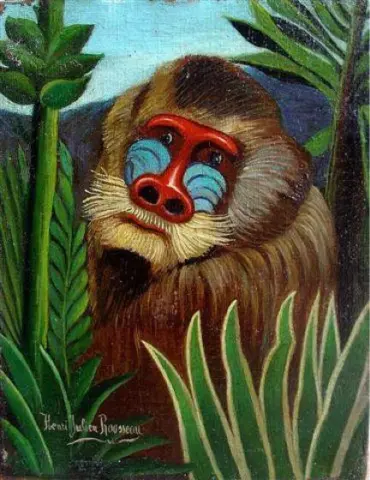 Mandrill viidakossa