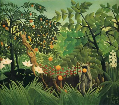 Paisaje exótico 1910