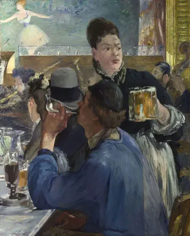 カフェの隅でコンサート - 1878-80