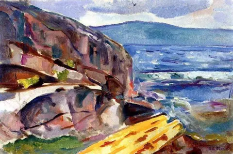 Παραθαλάσσιο τοπίο στο Χβιτστεν 1915