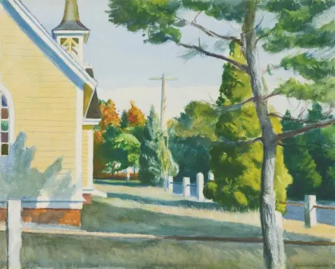 Kyrka i Eastham 1948