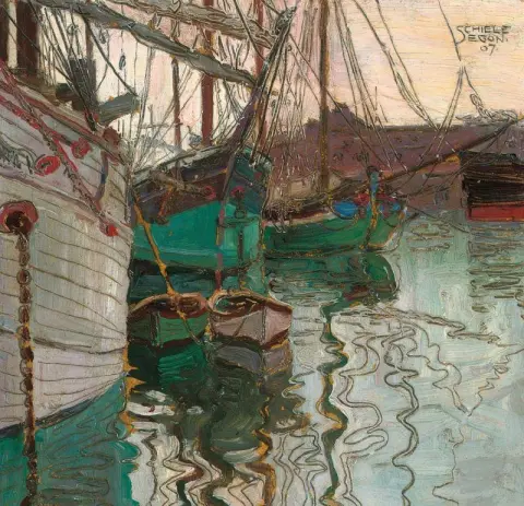 Triesten satama - 1907