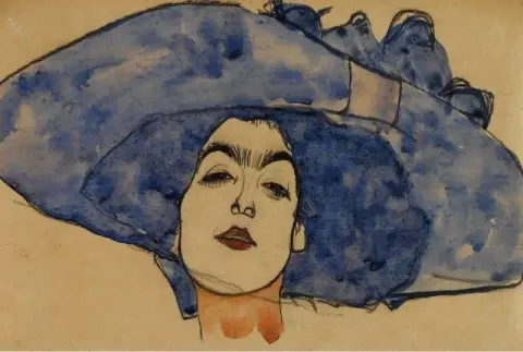 Eva Freundin muotokuva n. 1910