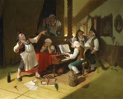 De vierende dienaar