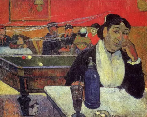夜のカフェ、アルル
