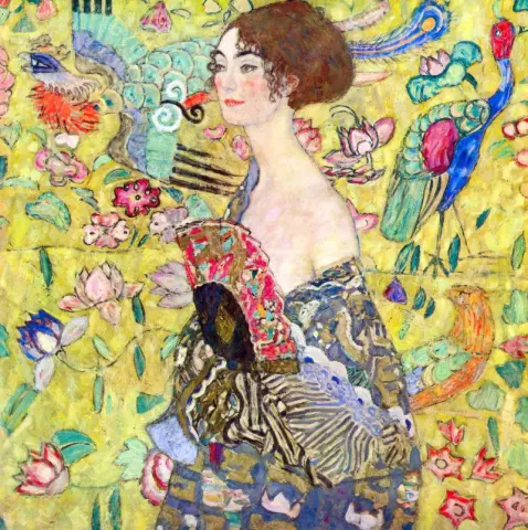 Lady With Fan