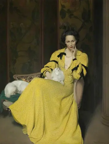 "Pauline no vestido amarelo"