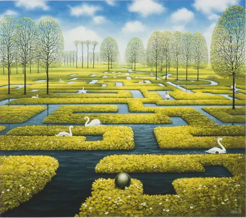 春の迷路