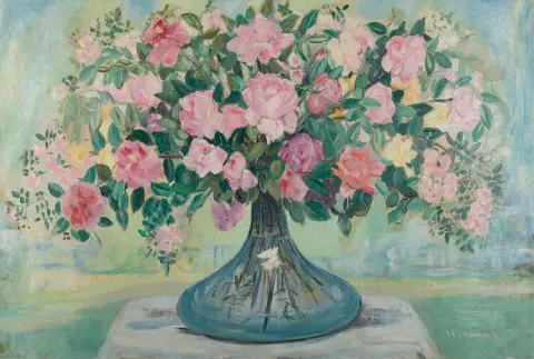 זר ורדים, כ~1925
