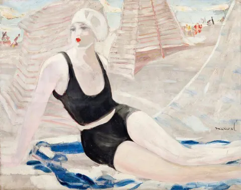 Ο λουόμενος, περίπου 1920 - 1923