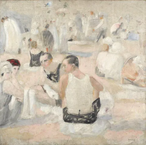 בחוף הים, בערך 1923