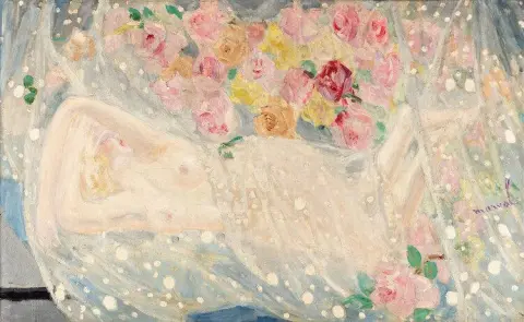Όνειρο μιας κοιμώμενης γυναίκας, 1928