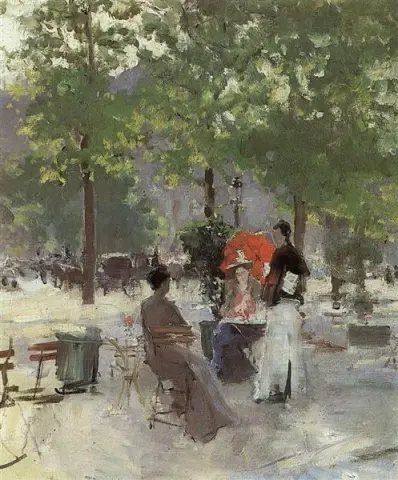 Καφέ στο Παρίσι 1890