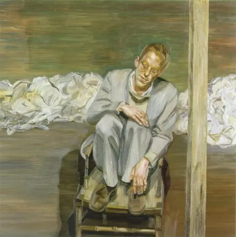 Red Haired Man On A Chair 1962