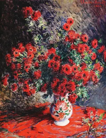 红菊花 - 红菊花