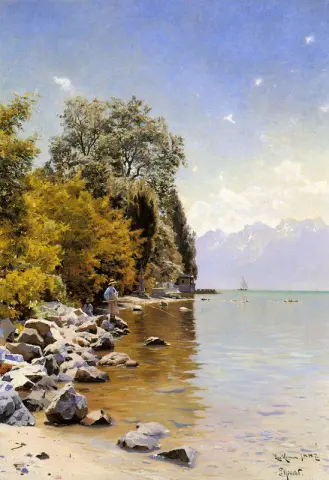 Fishing On Lake Geneva
