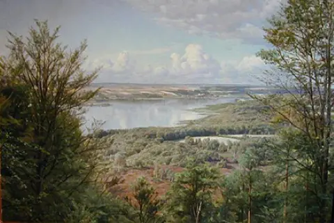 Himmelbjergit View Over Jul Lake From H.c. Andersen's Creek