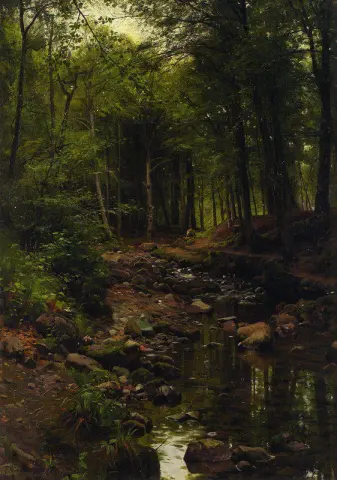 Skovstraekning 林地景观 1907