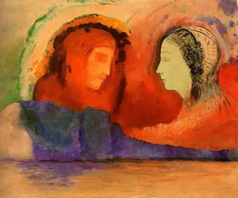 "Dante en Beatrice - 1914"