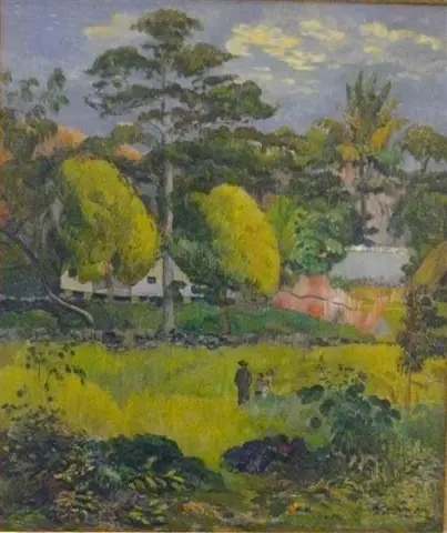 נוף או הליכה משפחתית 1901