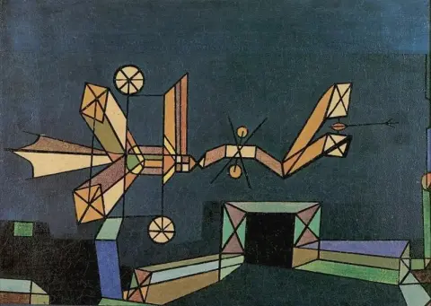 Ankunft des Luftdrachen, 1927