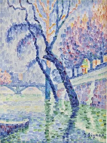 Pont des Arts, Inondation