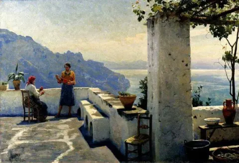 拉维罗露台，1930 年