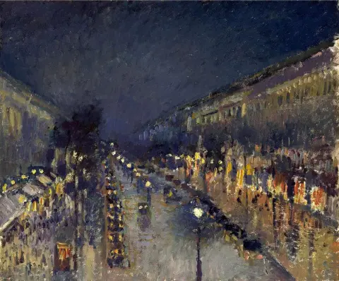 Boulevard Montmartre, Nachteffekt