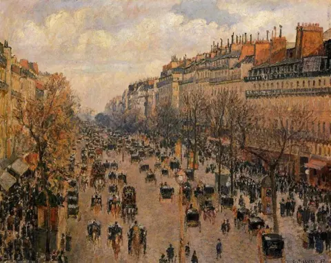 Boulevard Montmartre, So, Nachmittag