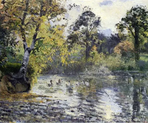 Der Montfoucault-Teich
