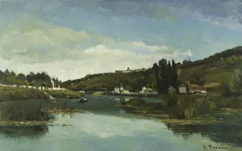 Die Marne bei Chennevières