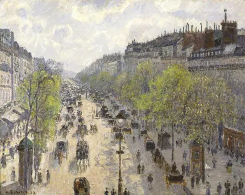 Boulevard Montmartre, Frühlingsmorgen