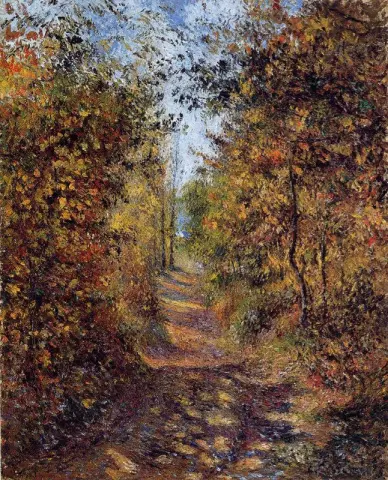 Ein Weg im Wald, Pontoise