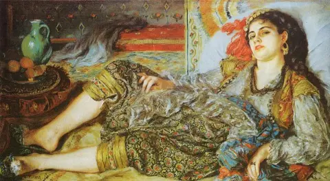 Odalisque - En algerisk kvinne