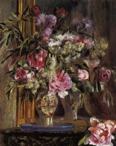 Vase med blomster