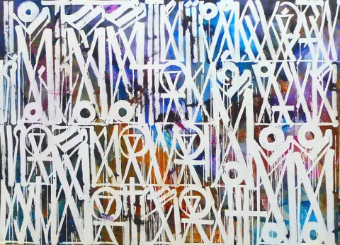 Retna Art Painting Graffiti